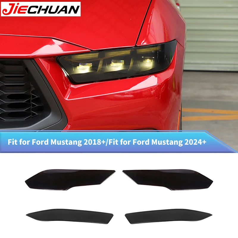 JIECHUAN Fit For Ford Mustang 2018 Up Smoky Black Car Front Headlight Lamp Decoration Protection Cover Auto Exterior Accessories
JIECHUAN Fit For Ford Mustang 2018 Up Smoky Black Car Front Headlight Lamp Decoration Protection Cover Auto Exterior Accessories