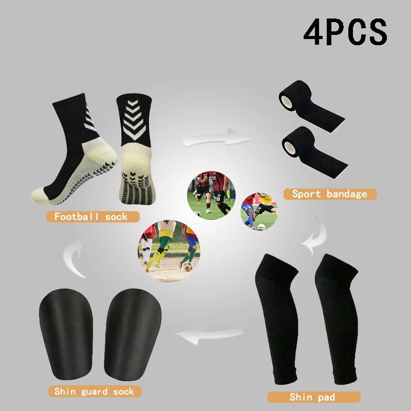 4PCS Soccer Socks Sports Grip Socks Anti-slip Basketball Socks Spot Rubber Anti-slip Cotton Soccer Socks
4PCS Soccer Socks Sports Grip Socks Anti-slip Basketball Socks Spot Rubber Anti-slip Cotton Soccer Socks