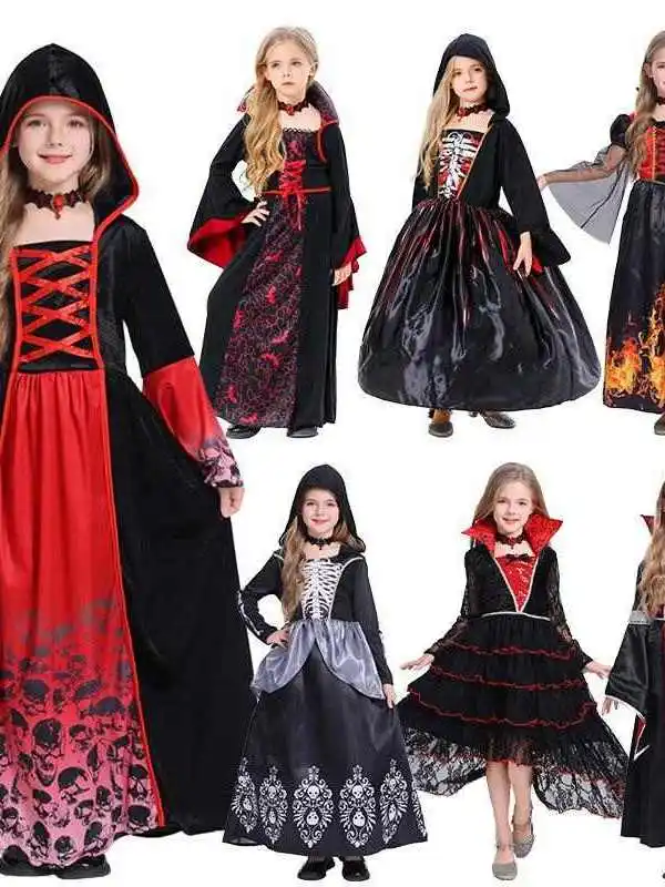 Halloween Witch Costume Dress Women's Clothing Traditional Chinese Stage Performance Ethnic Fashion Autumn 2026 New Arrival
Halloween Witch Costume Dress Women's Clothing Traditional Chinese Stage Performance Ethnic Fashion Autumn 2026 New Arrival
