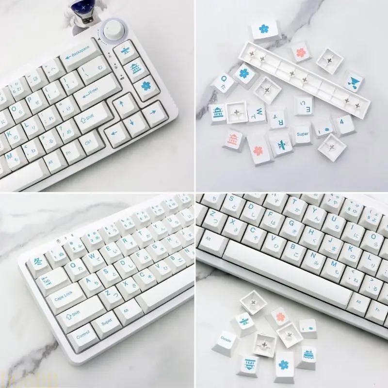 D08B 142 Keys/set Cherry Profile Winter Theme Keycap PBT Dye Sublimation for Key Caps For Mechanical Keyboard DIY GK61 64
D08B 142 Keys/set Cherry Profile Winter Theme Keycap PBT Dye Sublimation for Key Caps For Mechanical Keyboard DIY GK61 64