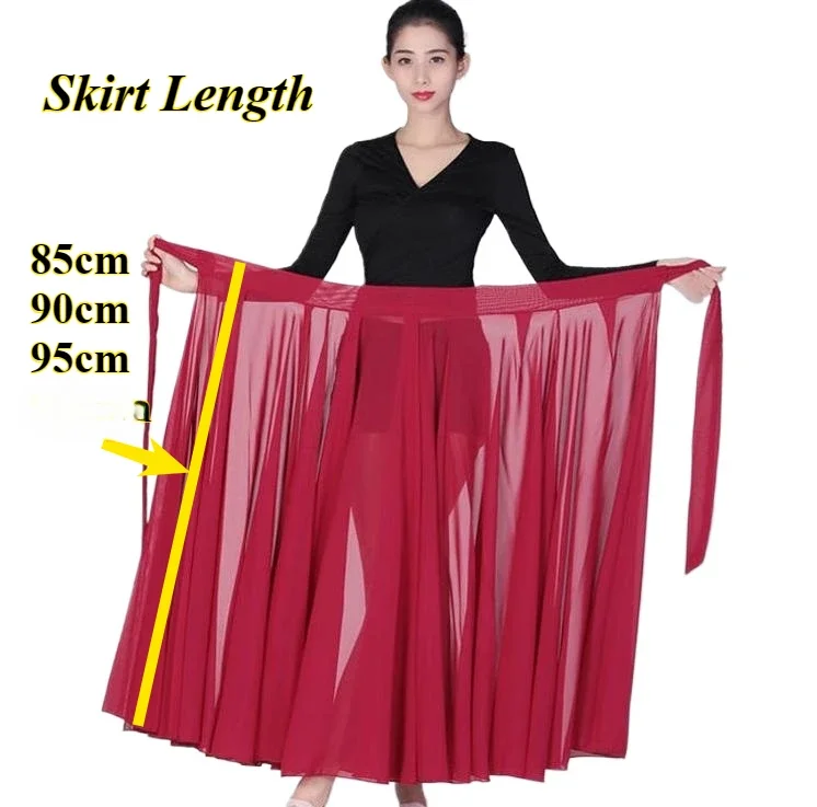 Costume de danse classique en mousseline de soie, demi-jupe une pièce, costume de performance de danse en tricot, jupe longue
Costume de danse classique en mousseline de soie, demi-jupe une pièce, costume de performance de danse en tricot, jupe longue