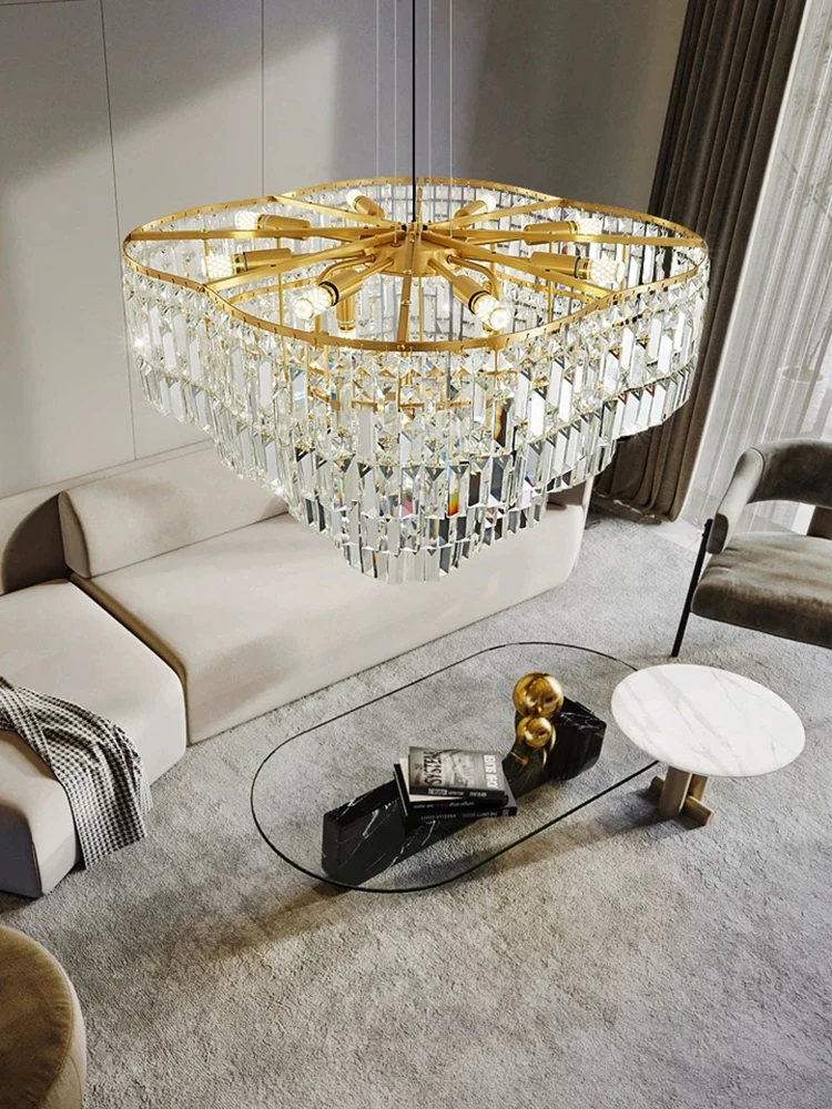 Copper Clean Crystal Living Room Chandelier Modern Simple French Retro Main Bedroom Restaurant Alien High-grade Light
Copper Clean Crystal Living Room Chandelier Modern Simple French Retro Main Bedroom Restaurant Alien High-grade Light