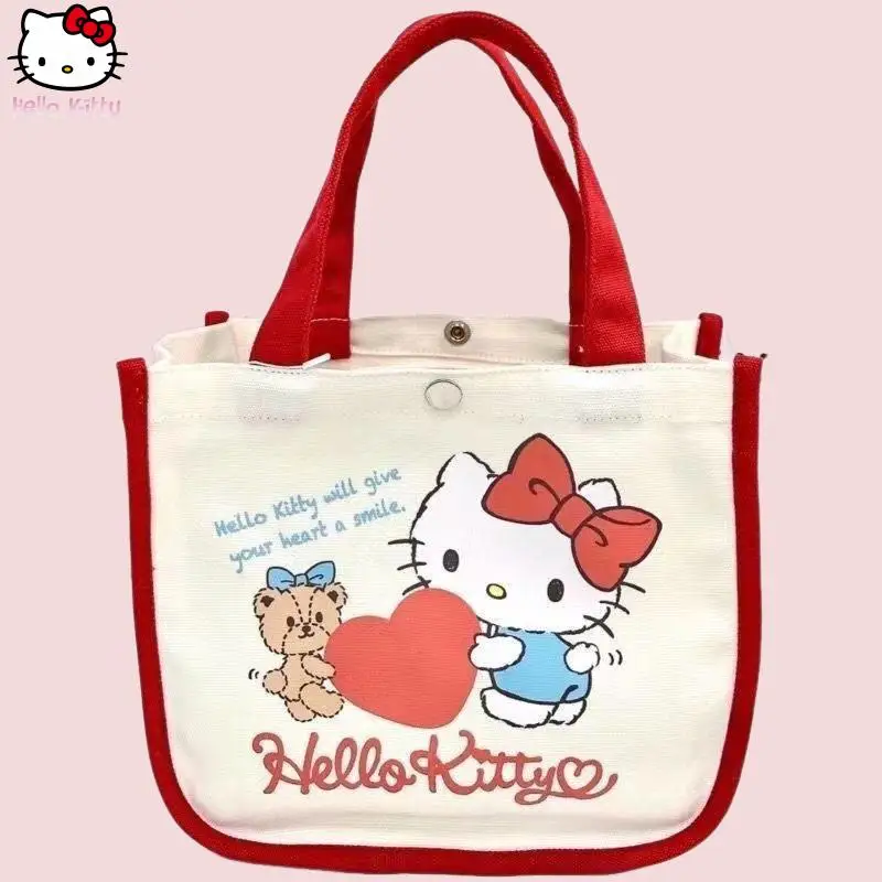 Холщовая сумка Hello Kitty с героями мультфильмов аниме Sanrio Cinnamoroll Kawaii, модная сумка, большая вместительная портативная сумка для хранения, сумка Bento
Холщовая сумка Hello Kitty с героями мультфильмов аниме Sanrio Cinnamoroll Kawaii, модная сумка, большая вместительная портативная сумка для хранения, сумка Bento