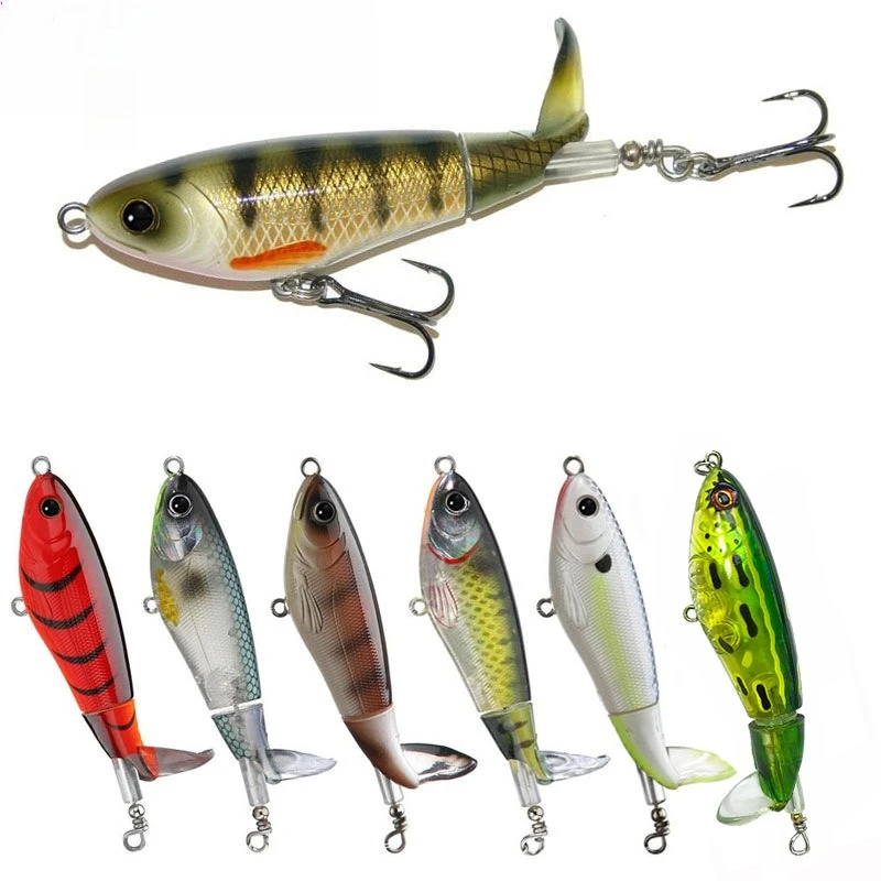 2pcs 90mm/14.2g Top Water Fish Bait Huabo Popper Artificial Fish Bait Hard Plow Soft Spinning Tail Fishing Gear Fish Bait
2pcs 90mm/14.2g Top Water Fish Bait Huabo Popper Artificial Fish Bait Hard Plow Soft Spinning Tail Fishing Gear Fish Bait