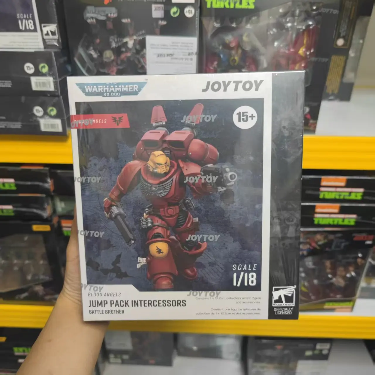 【24 Hours Delivery】JOYTOY Warhammer 40k Blood Angel Commander Dante Jump Pack Three 1/18 Action Figure
【24 Hours Delivery】JOYTOY Warhammer 40k Blood Angel Commander Dante Jump Pack Three 1/18 Action Figure