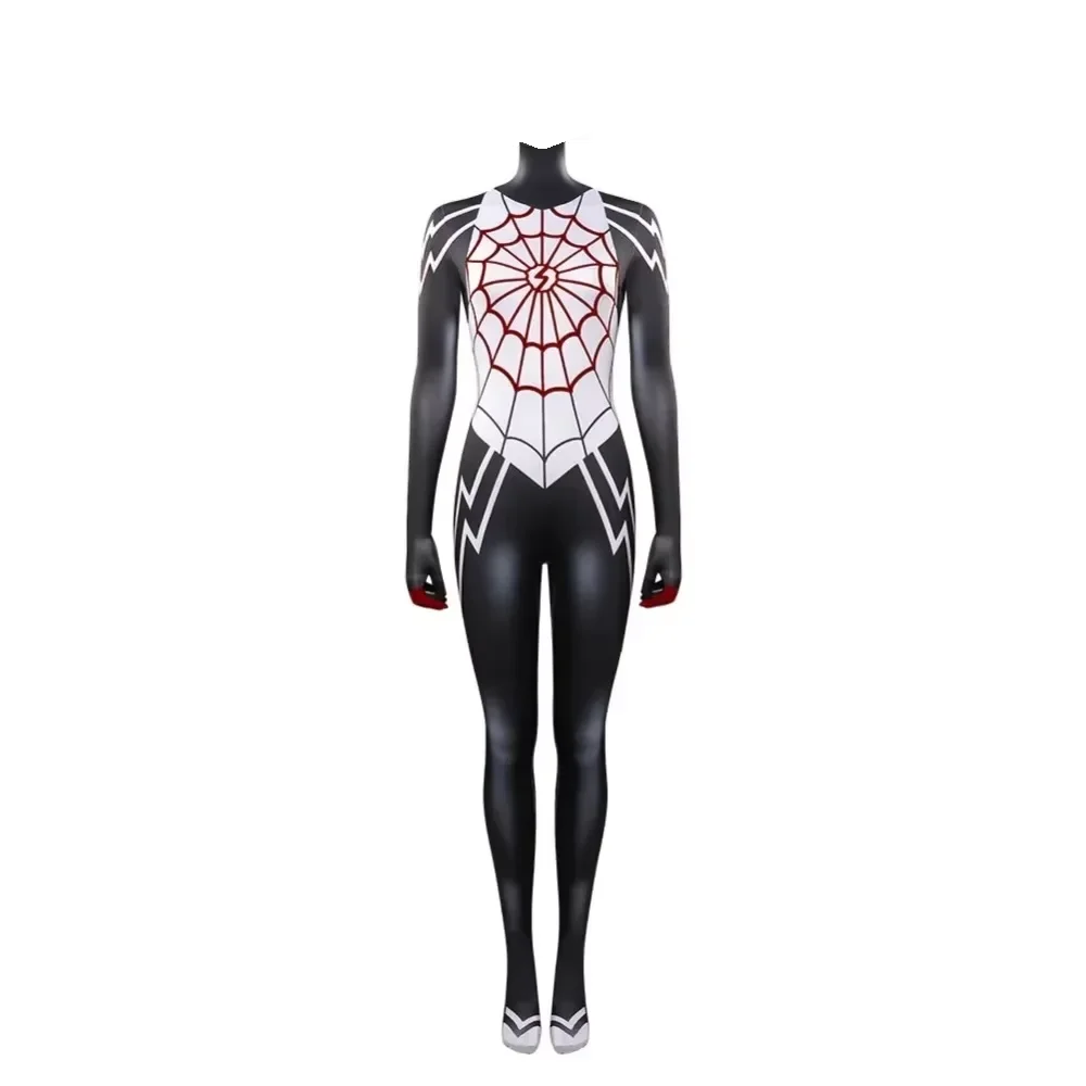 Women Cindy Moon Silk Spiderman Cosplay Costume Girls Women Superhero Marvel Spider-Man Zentai Halloween Bodysuit Party Gift
Women Cindy Moon Silk Spiderman Cosplay Costume Girls Women Superhero Marvel Spider-Man Zentai Halloween Bodysuit Party Gift