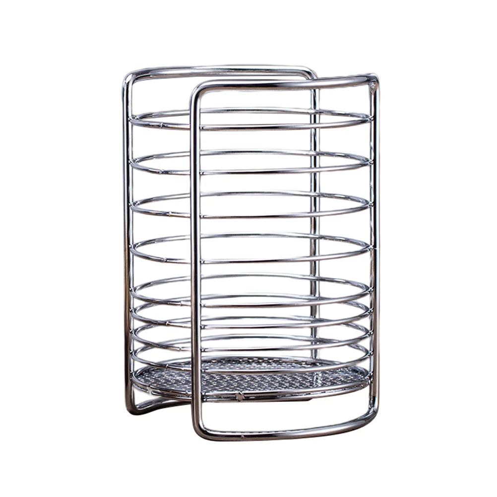 Stainless Steel Utensil Drying Rack Large Caliber Chopstick Holder Kitchen Countertop Organizer Silverware Drain Basket 
Stainless Steel Utensil Drying Rack Large Caliber Chopstick Holder Kitchen Countertop Organizer Silverware Drain Basket