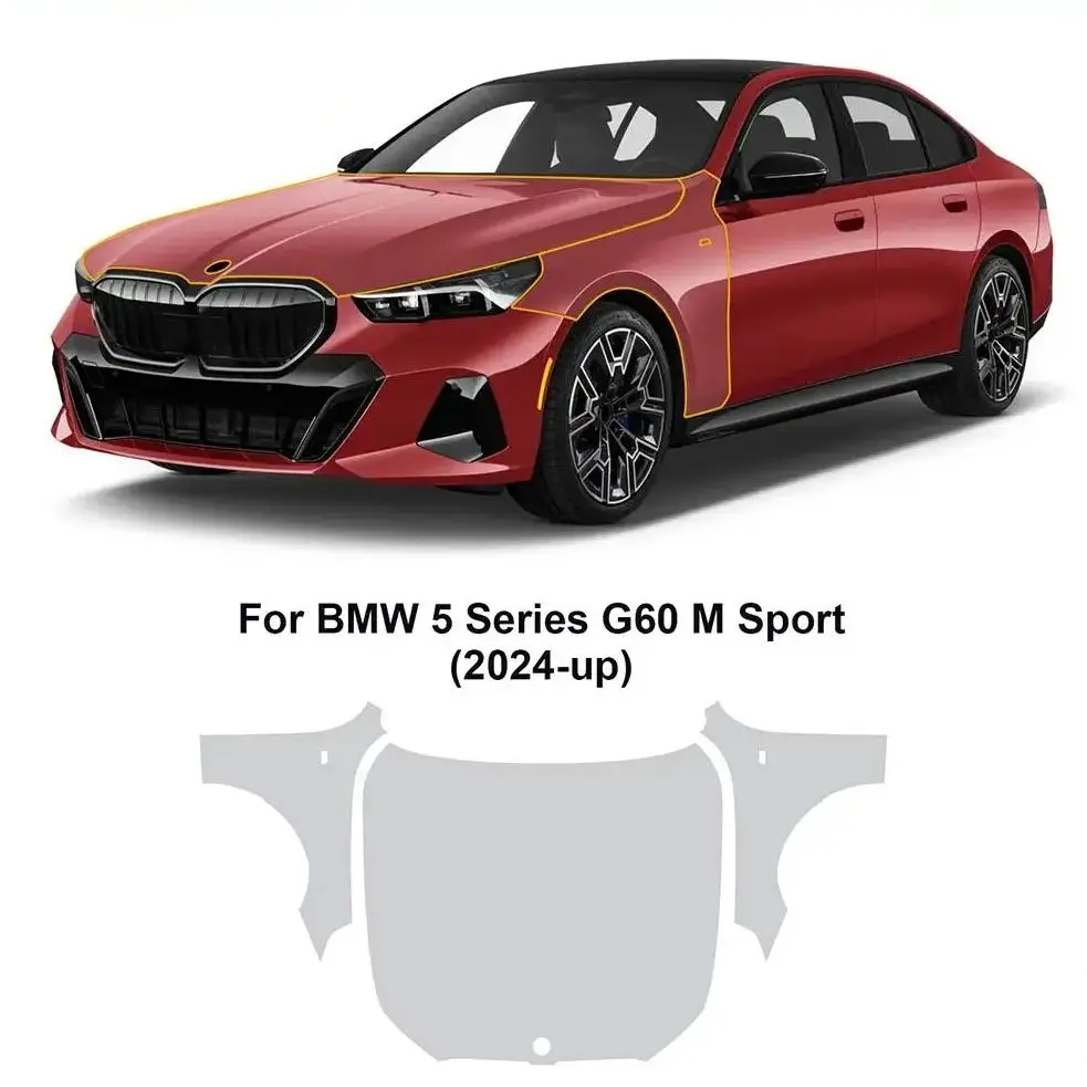 For BMW 5 Series G60 M Sport 2024-UP TPU Paint Protection Film Self-Healing Clear Bra Pre-cut PPF Body Anti-Scratch Resistant
For BMW 5 Series G60 M Sport 2024-UP TPU Paint Protection Film Self-Healing Clear Bra Pre-cut PPF Body Anti-Scratch Resistant