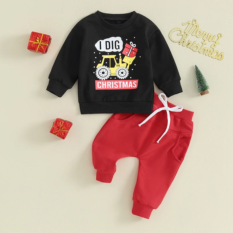 Suefunskry Toddler Boys 2PCS Pants Sets Long Sleeve Christmas Letter Print Sweatshirt Pullover and Drawstring Pants Outfits
Suefunskry Toddler Boys 2PCS Pants Sets Long Sleeve Christmas Letter Print Sweatshirt Pullover and Drawstring Pants Outfits