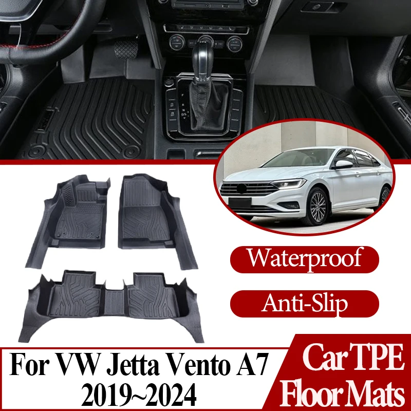 Автомобильные коврики, водонепроницаемые противоскользящие коврики для Volkswagen для VW Jetta Vento A7 2019 ~ 2024 TPE, ковровая подушка для ног, коврик для ног
Автомобильные коврики, водонепроницаемые противоскользящие коврики для Volkswagen для VW Jetta Vento A7 2019 ~ 2024 TPE, ковровая подушка для ног, коврик для ног