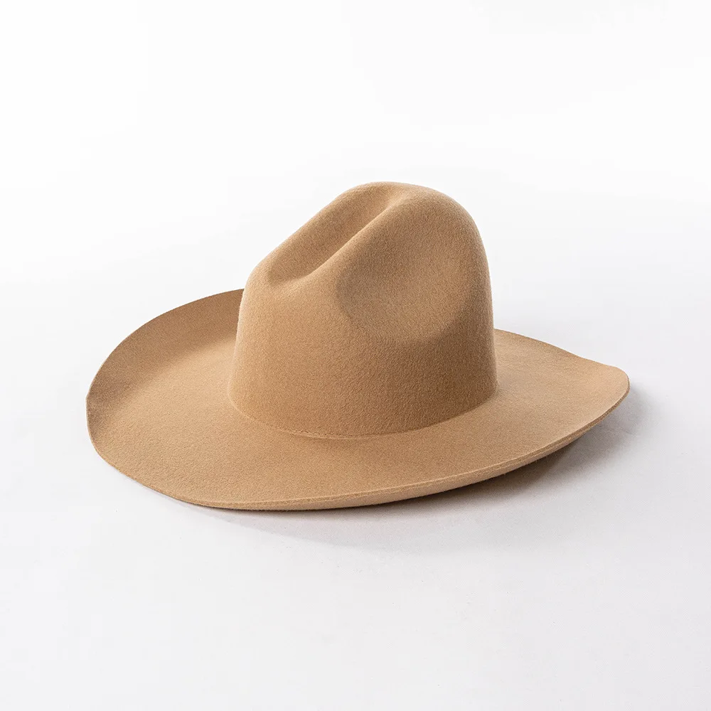 Осень-зима, новая модная повседневная шерстяная джазовая шляпа с высоким берцем и изогнутыми полями, уличная теплая фетровая шляпа Fedora
Осень-зима, новая модная повседневная шерстяная джазовая шляпа с высоким берцем и изогнутыми полями, уличная теплая фетровая шляпа Fedora