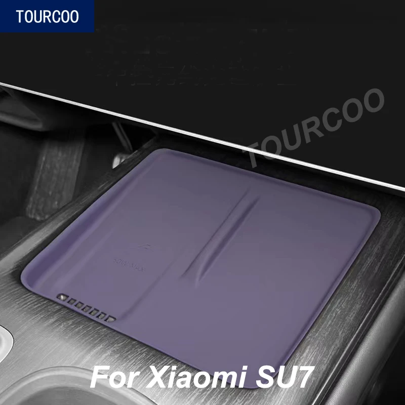 For Xiaomi SU7 2024 2025 Center Console Wireless Charging Mat Dust-proof Non-slip Silicone Protective Cover
For Xiaomi SU7 2024 2025 Center Console Wireless Charging Mat Dust-proof Non-slip Silicone Protective Cover