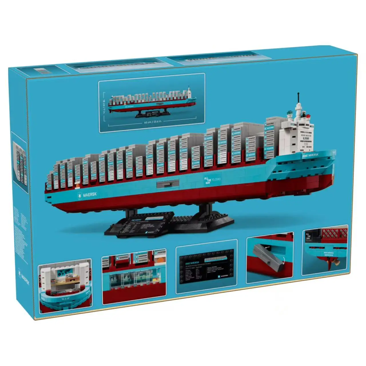 2026 In stock Diy 1516 pieces Creative dual-fuel container ship model building blocks Cargo ship toy
2026 In stock Diy 1516 pieces Creative dual-fuel container ship model building blocks Cargo ship toy