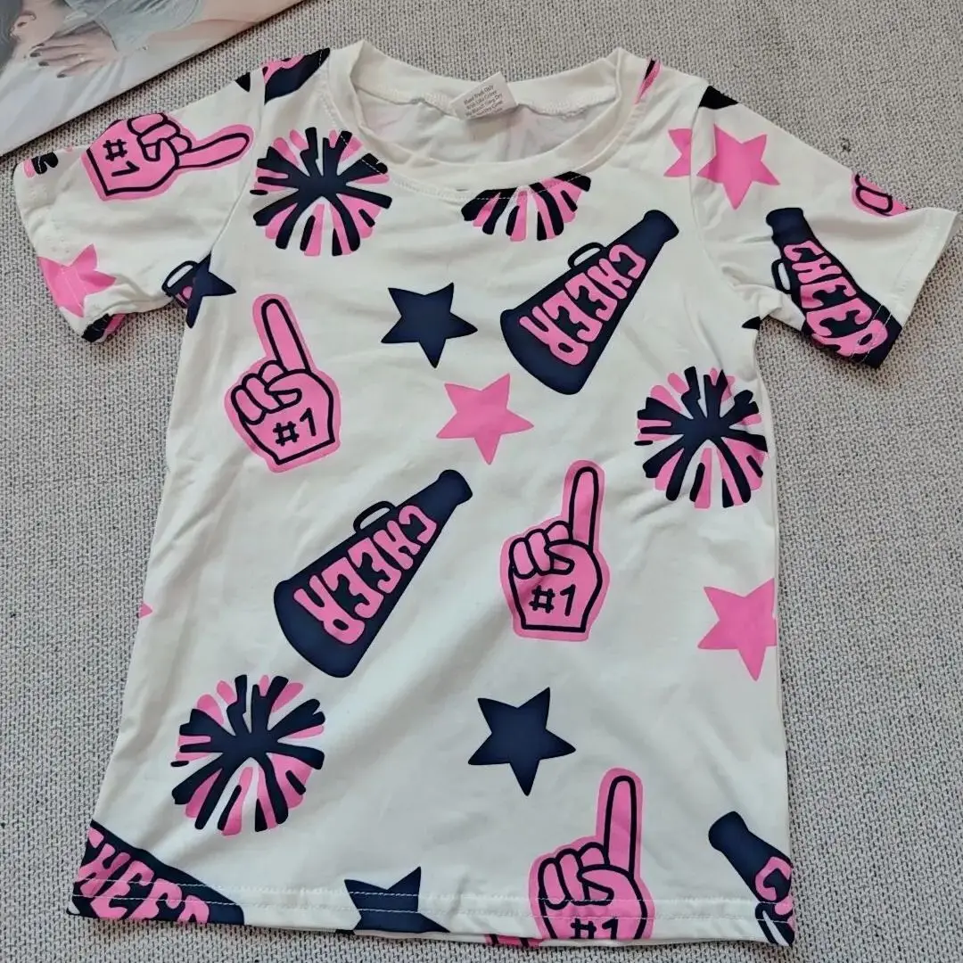 8.21 Baby Girls Summer Tops Baby Girls Short Sleeves Pink Stars Tee Shirts Tops
8.21 Baby Girls Summer Tops Baby Girls Short Sleeves Pink Stars Tee Shirts Tops