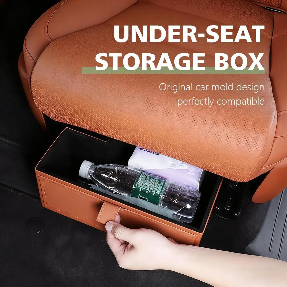 For Li Auto L8/L9 Seat Under Storage Box Organizer Trunk Box Modification Tool Auto Accessories