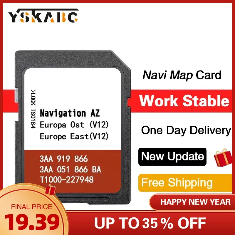 SD-карта AZ V12 OST East Europe для RNS 315 для Seat VW Skoda Amundsen + Media 2.1 2,2 Восточная Европа V12
SD-карта AZ V12 OST East Europe для RNS 315 для Seat VW Skoda Amundsen + Media 2.1 2,2 Восточная Европа V12