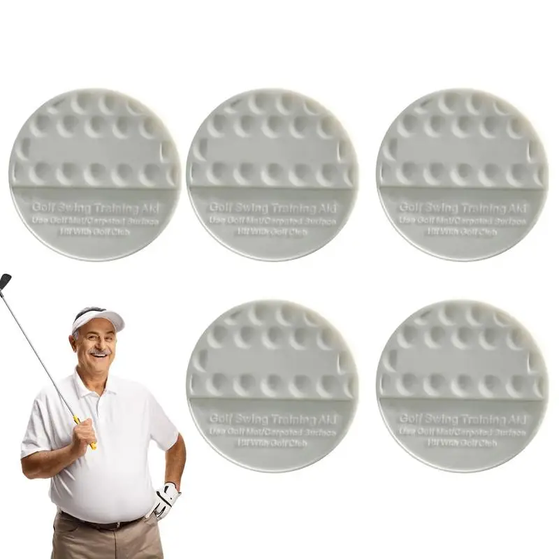 Golf Swing Trainer Arm Posture Correction Golf Swing Ball Flat Shaped Set Of 5 For Outdoor Practice Backyard Game Course Putting
Golf Swing Trainer Arm Posture Correction Golf Swing Ball Flat Shaped Set Of 5 For Outdoor Practice Backyard Game Course Putting