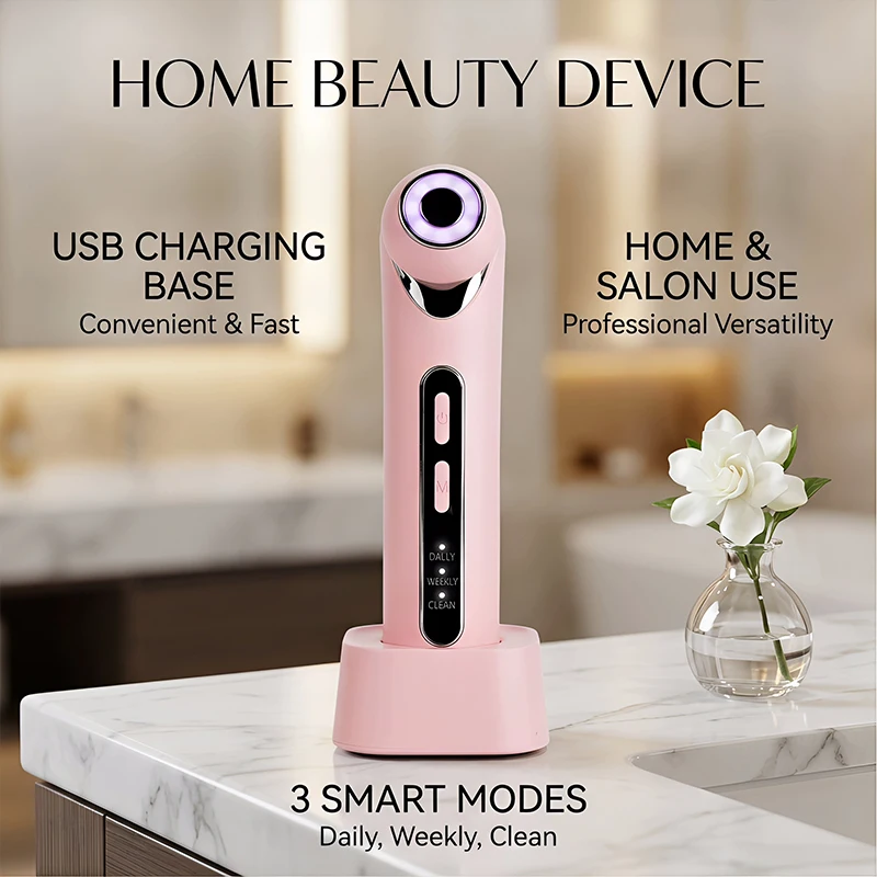 Professional Facial Vibration Massager Constant Temperature Anti-Wrinkle Facial Massage Instrument
Professional Facial Vibration Massager Constant Temperature Anti-Wrinkle Facial Massage Instrument