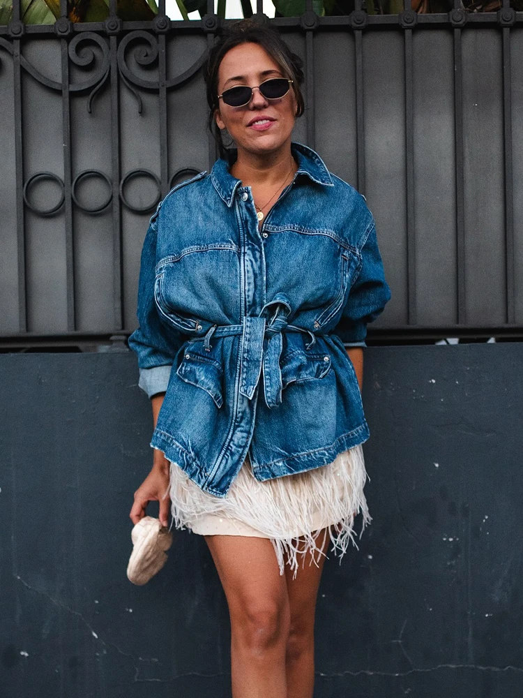 HH женские джинсовые комплекты брюк с отложным воротником и длинными рукавами, пальто с поясом + свободные карманы на молнии, осенние брюки с высокой талией и подшивкой
HH женские джинсовые комплекты брюк с отложным воротником и длинными рукавами, пальто с поясом + свободные карманы на молнии, осенние брюки с высокой талией и подшивкой