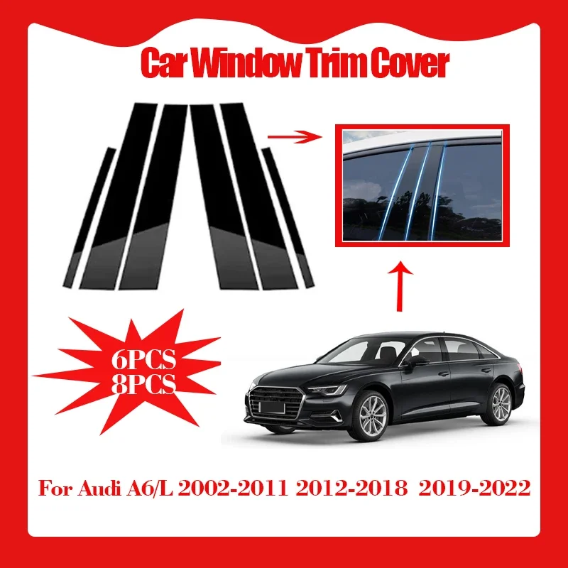 Car Window Trim Cover for Audi A6/L 2002-2011 2012-2018 2019-2022 Column Pillar Decal Sticker Scratch-proof Auto Accessories
Car Window Trim Cover for Audi A6/L 2002-2011 2012-2018 2019-2022 Column Pillar Decal Sticker Scratch-proof Auto Accessories