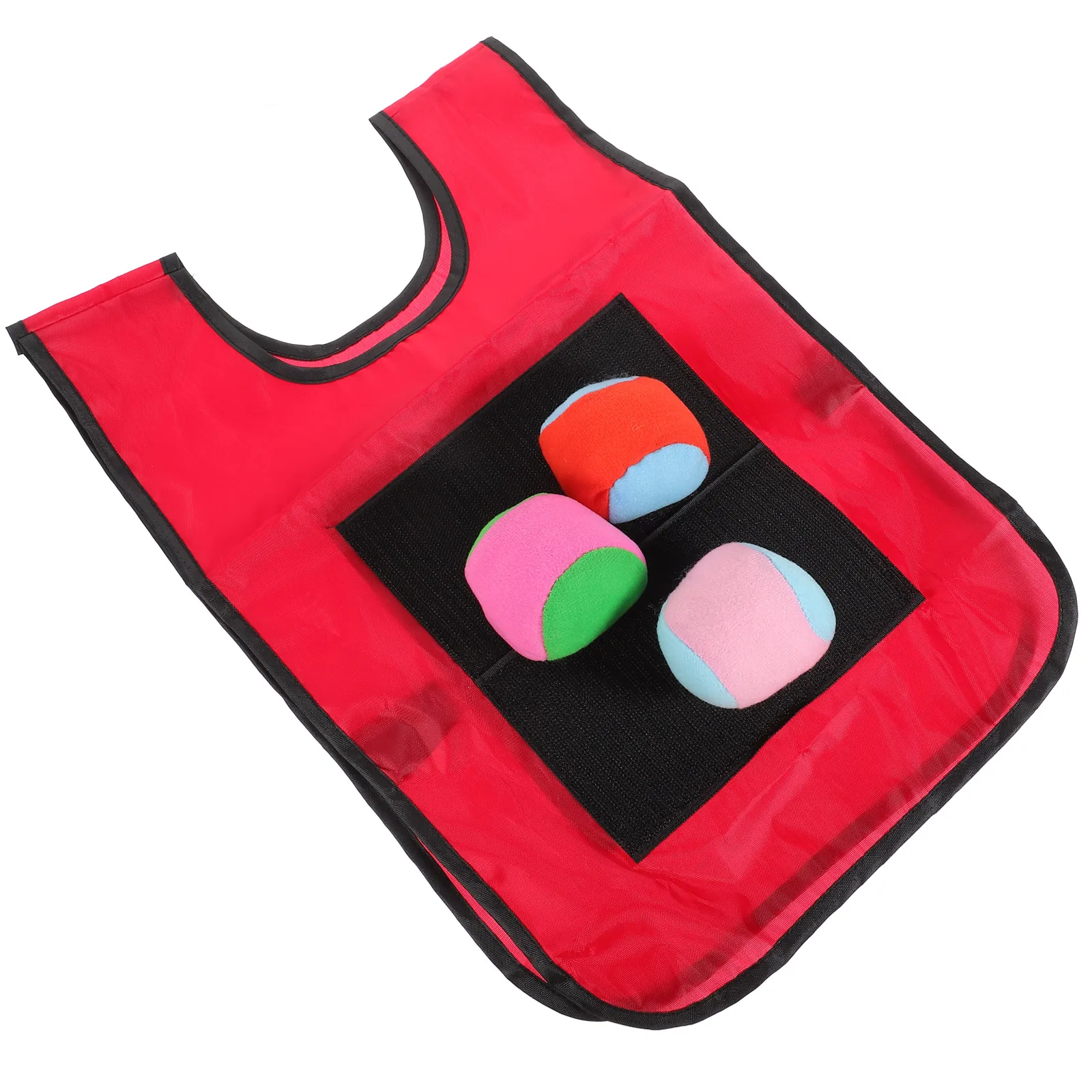 Small Red Children Sticky Ball Vest Viscous Vest Game Props Adhesive Ball Vest with 3 Random Color Balls for Kids
Small Red Children Sticky Ball Vest Viscous Vest Game Props Adhesive Ball Vest with 3 Random Color Balls for Kids