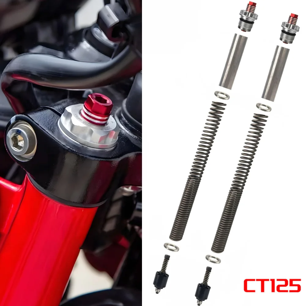 Motorcycle Front Fork Spring Set Shock Absorber Damper For HONDA CT125 CT 125
Motorcycle Front Fork Spring Set Shock Absorber Damper For HONDA CT125 CT 125