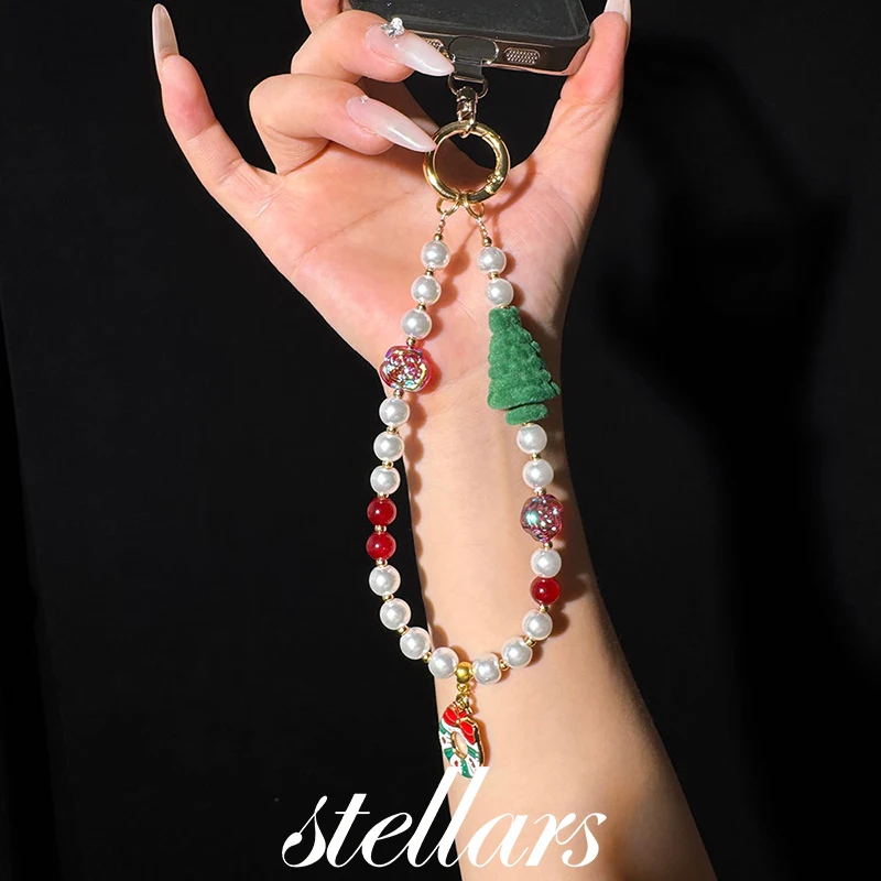 Christmas Pearl Christmas Tree Phone Charm Exquisite Anti-Loss Phone Strap Bag Charm Keychain Festive Accessory
Christmas Pearl Christmas Tree Phone Charm Exquisite Anti-Loss Phone Strap Bag Charm Keychain Festive Accessory