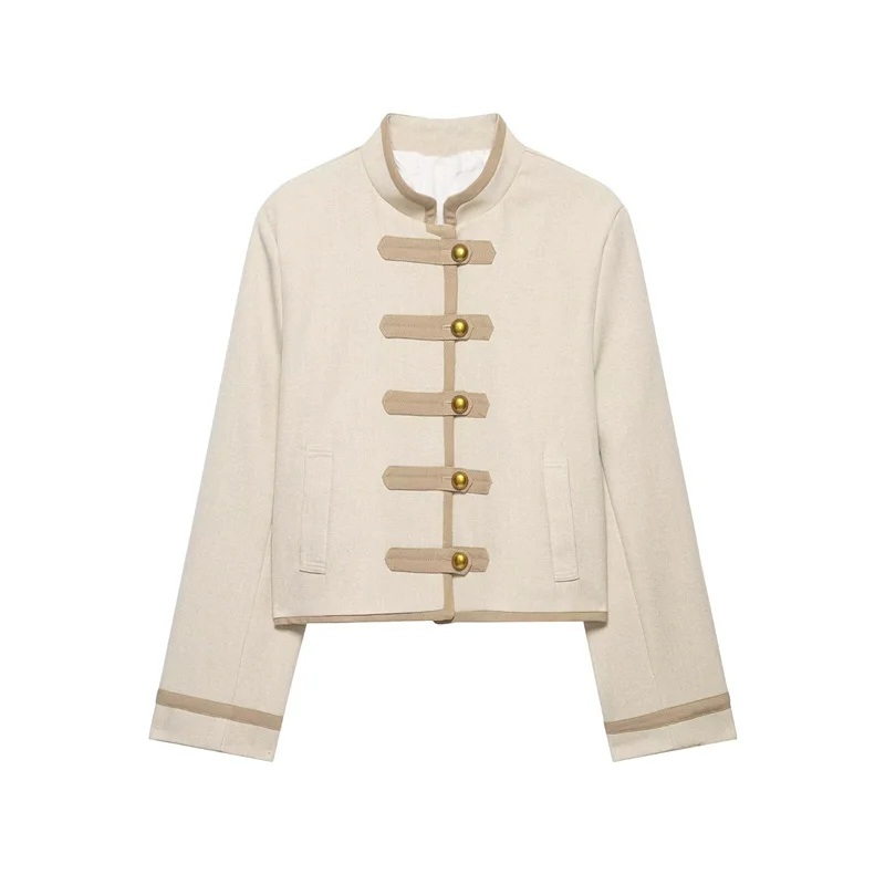 Summer Women's Casual Jacket 2026 New Fashionable Loose Long Sleeved Coat Elegant Women's Outerwear
Summer Women's Casual Jacket 2026 New Fashionable Loose Long Sleeved Coat Elegant Women's Outerwear