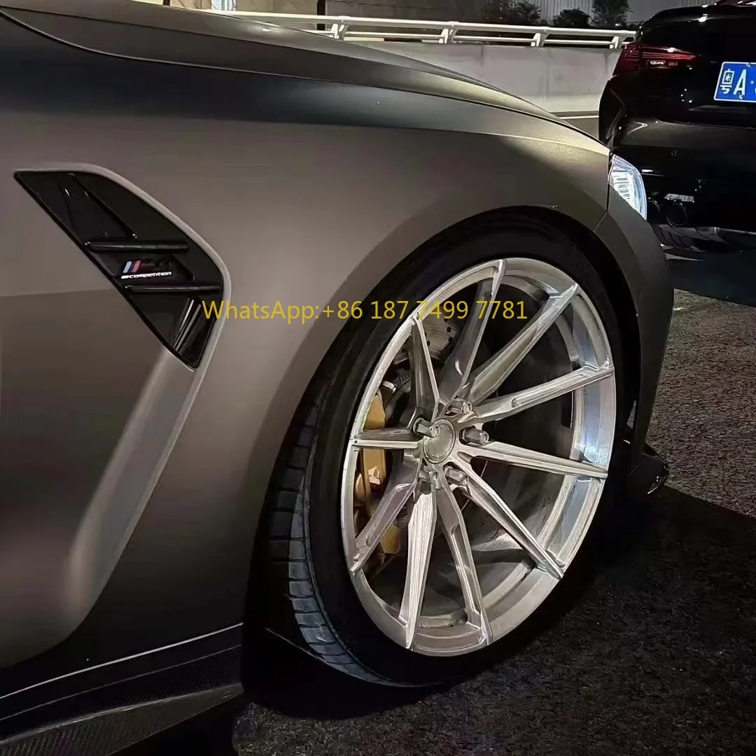 Brushed Silver Customized Forged 5x112 5x120 Wheel Rims Alloy Passenger Car Wheels Fit for . E60 F30 F35 F10 E90 . .
Brushed Silver Customized Forged 5x112 5x120 Wheel Rims Alloy Passenger Car Wheels Fit for . E60 F30 F35 F10 E90 . .