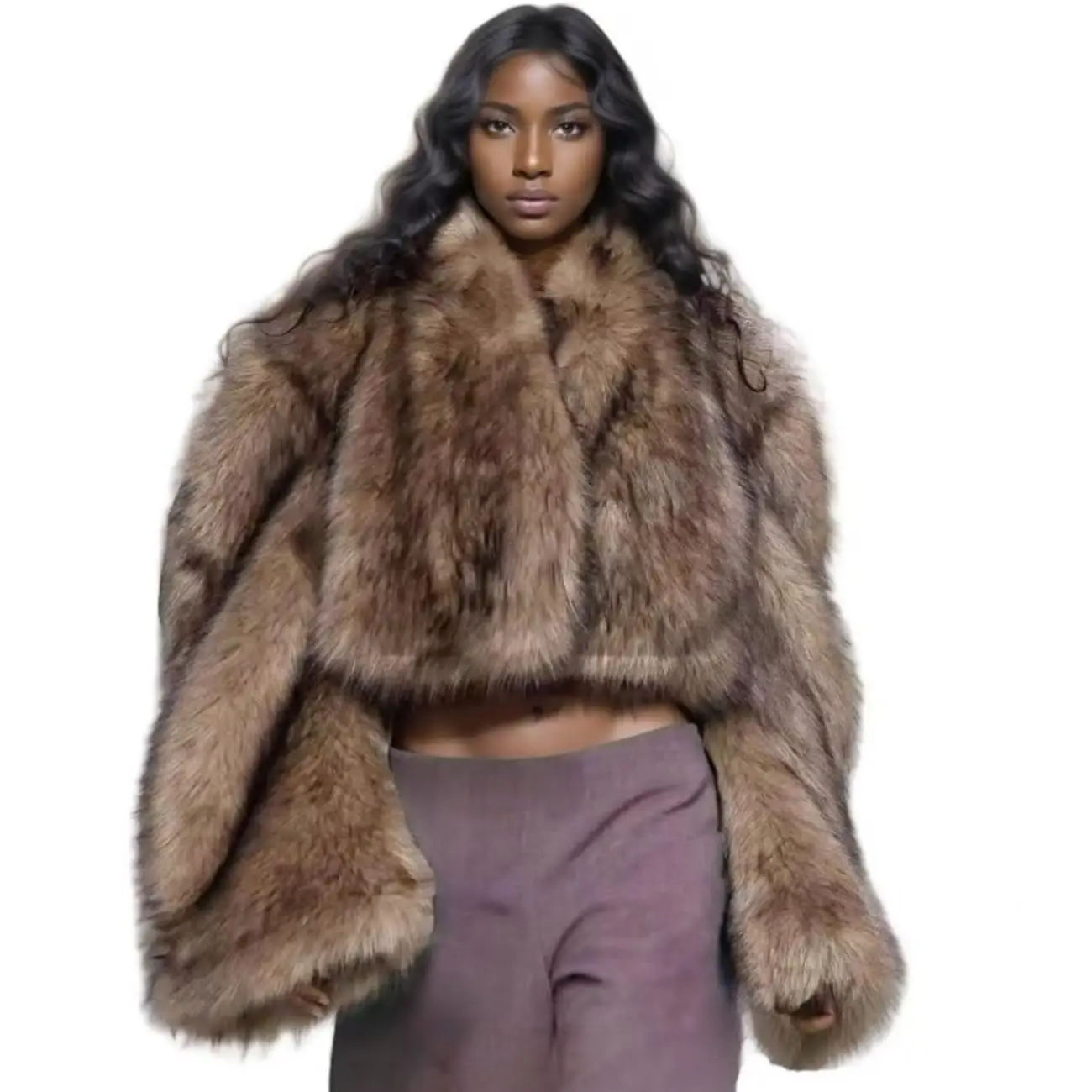 Fashion Fluffy Warm Faux Fur Coat Overcoat Fur Winter Jacket Outwear Sweater Loose Long Sleeve
Fashion Fluffy Warm Faux Fur Coat Overcoat Fur Winter Jacket Outwear Sweater Loose Long Sleeve