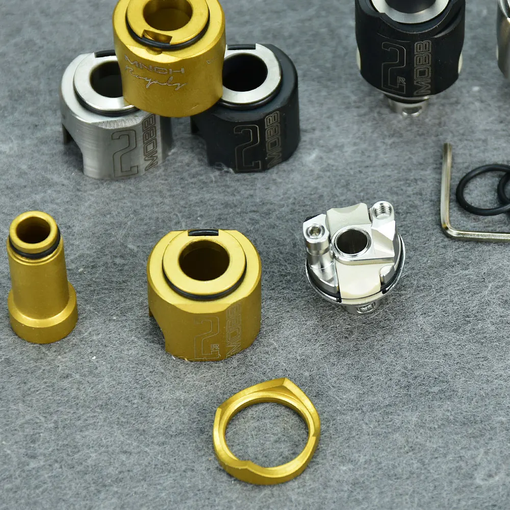 Wolfcoolvape Monarchy MOBB V2 M2 RBA Bridge 316SS for Billet BB Boro Tank - Compatible with 1.0 to 3.0mm Sizes
Wolfcoolvape Monarchy MOBB V2 M2 RBA Bridge 316SS for Billet BB Boro Tank - Compatible with 1.0 to 3.0mm Sizes