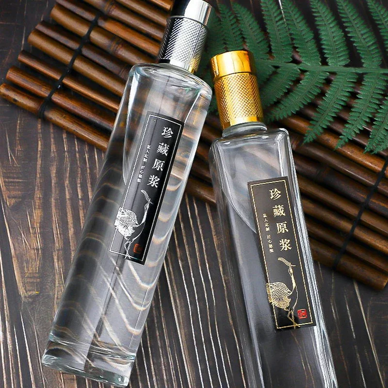 Round cylindrical shaped clear whiskey decanter Liquor Glass Alcohol Bottle 100% Lead Free Whiskey Glassware
Round cylindrical shaped clear whiskey decanter Liquor Glass Alcohol Bottle 100% Lead Free Whiskey Glassware