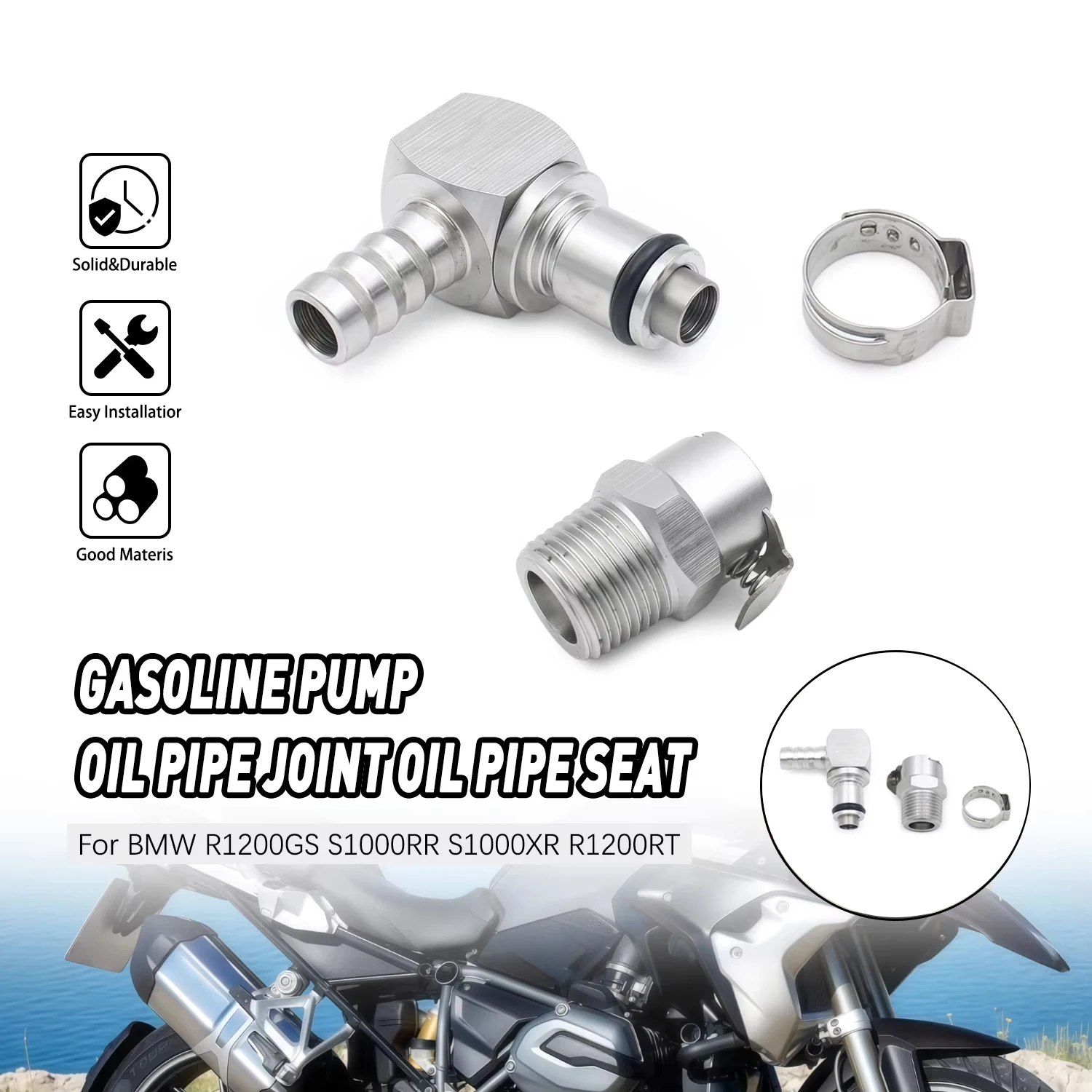 Motorcycle Fuel pump release Quick metal connector For BMW R1200GS ADV R1200RT S1000RR S1000XR K1200R K1300R K1600GTL HP4 Rninet
Motorcycle Fuel pump release Quick metal connector For BMW R1200GS ADV R1200RT S1000RR S1000XR K1200R K1300R K1600GTL HP4 Rninet