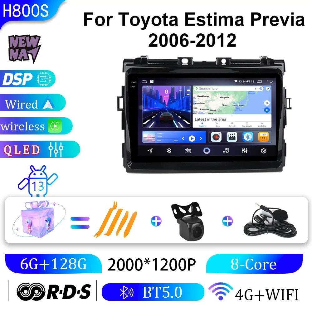 New Nav for Toyota estima previa 2006-2012 Universal 2Din Android 10 9in Car Radio IPS Touch Screen BT GPS Navigation Car radio
New Nav for Toyota estima previa 2006-2012 Universal 2Din Android 10 9in Car Radio IPS Touch Screen BT GPS Navigation Car radio