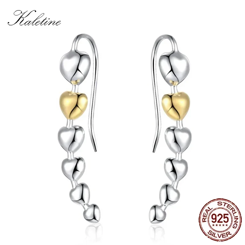 Kaletine Fashion Earrings For Women 2018 Statement 925 sterling silver Yellow Gold Color Long Earrings statement Korean Jewelry
Kaletine Fashion Earrings For Women 2018 Statement 925 sterling silver Yellow Gold Color Long Earrings statement Korean Jewelry
