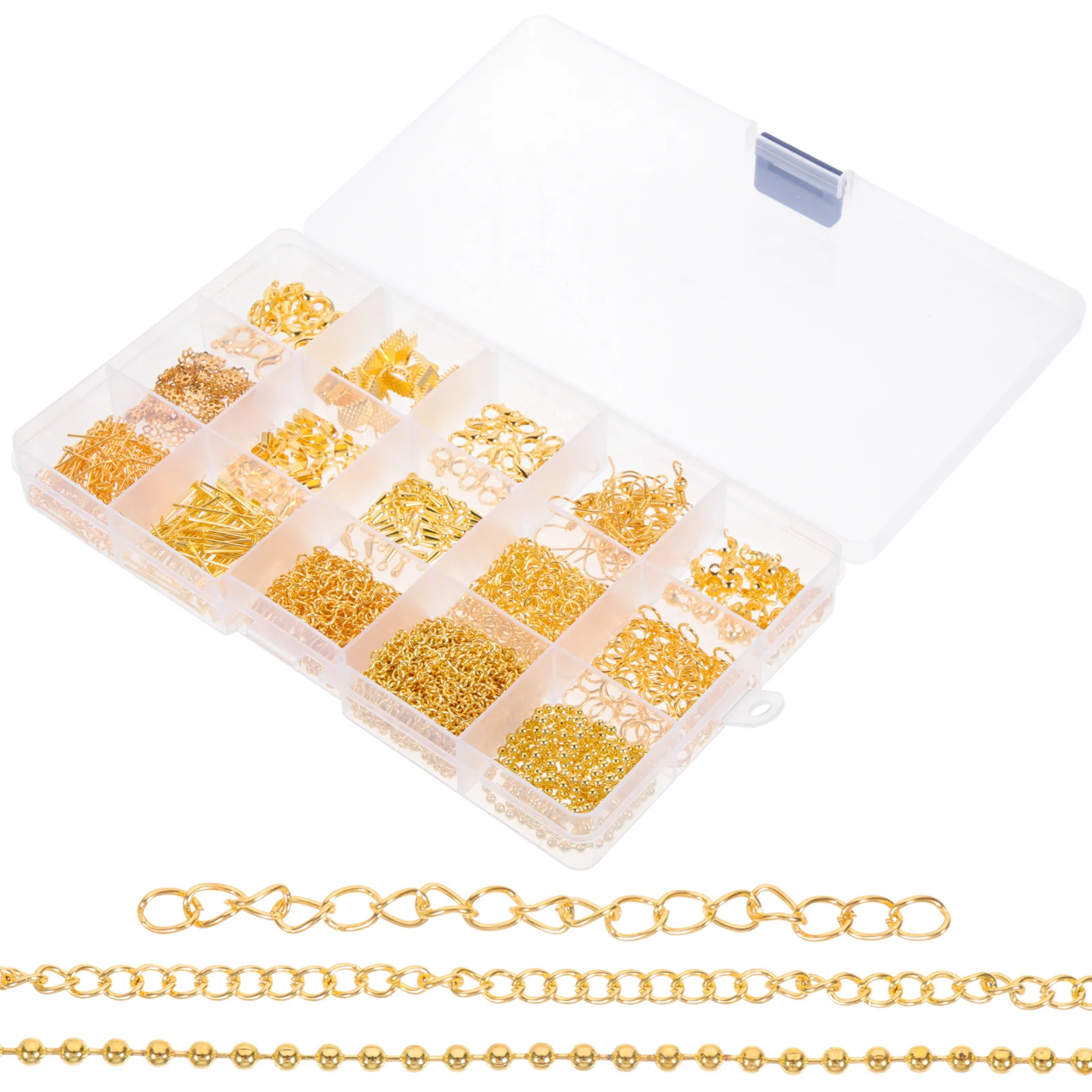 Necklace Making Supplies Kit for Jewelry Bracelet DIY Tool Plastic Accessories Charms
Necklace Making Supplies Kit for Jewelry Bracelet DIY Tool Plastic Accessories Charms