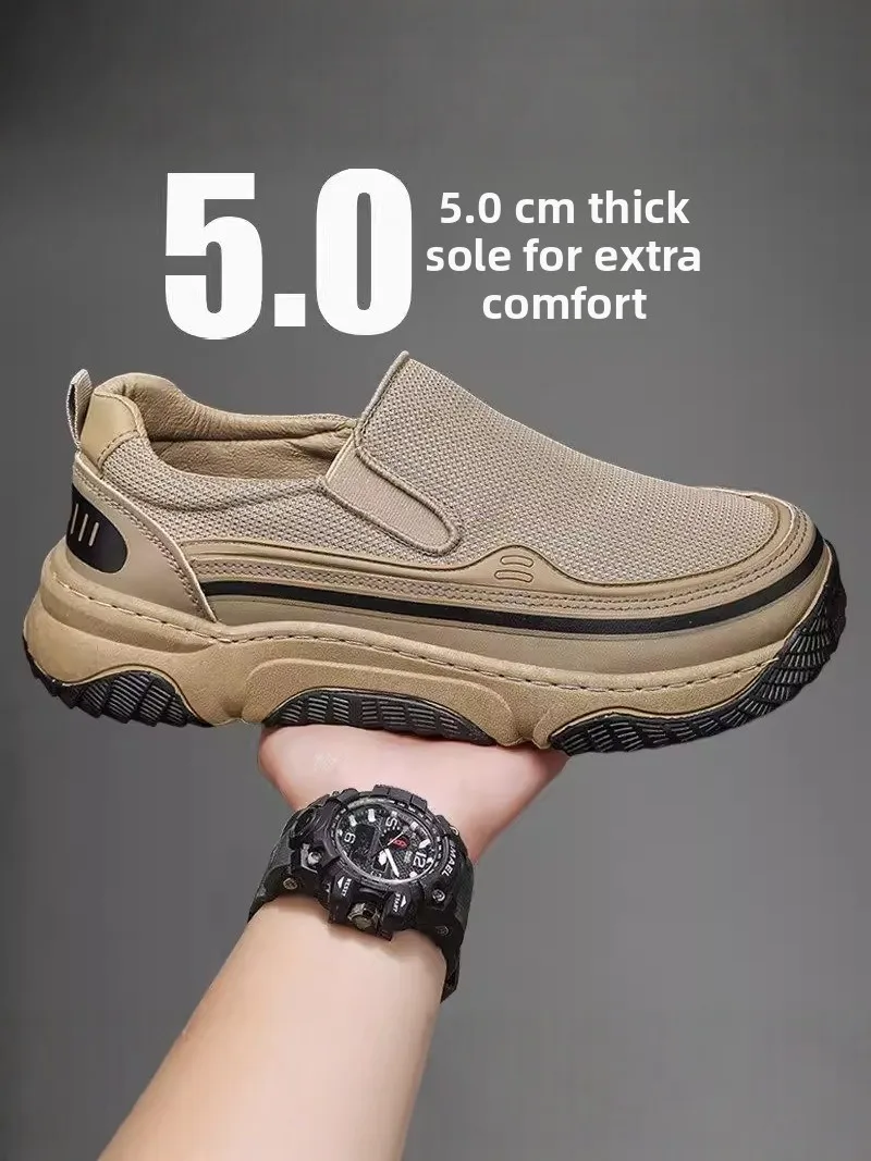 Men's 2026 New Canvas Slip-On Shoes Thin Mesh Breathable Lazy One-Touch Beijing Style Shoes Large Head Wide Foot Casual Footwear
Men's 2026 New Canvas Slip-On Shoes Thin Mesh Breathable Lazy One-Touch Beijing Style Shoes Large Head Wide Foot Casual Footwear