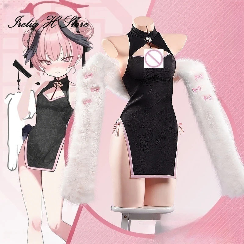 Костюм для косплея Irelia H Store Blue Archive Shimoe Koharu, сексуальное платье Shimoe Koharu из игры, костюм на Хэллоуин, ципао для вечеринки
Костюм для косплея Irelia H Store Blue Archive Shimoe Koharu, сексуальное платье Shimoe Koharu из игры, костюм на Хэллоуин, ципао для вечеринки