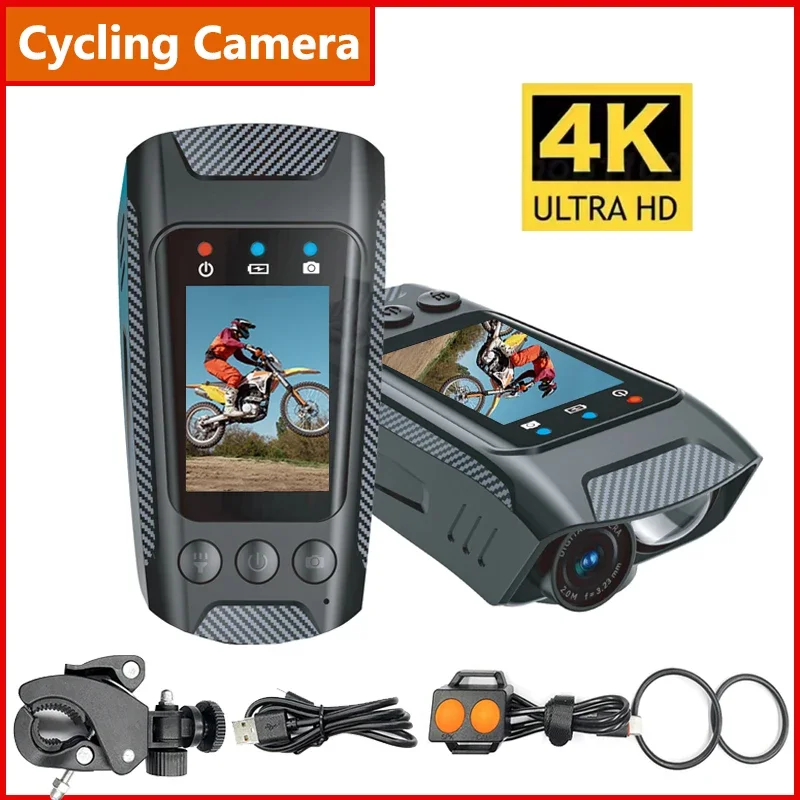 20MP 4K 60fps Action Camera Bike Motorcycle Helmet Camera 1080P Outdoor Sport Cam 2inch IPS Screen DV Bicycle Driver Recorder
20MP 4K 60fps Action Camera Bike Motorcycle Helmet Camera 1080P Outdoor Sport Cam 2inch IPS Screen DV Bicycle Driver Recorder