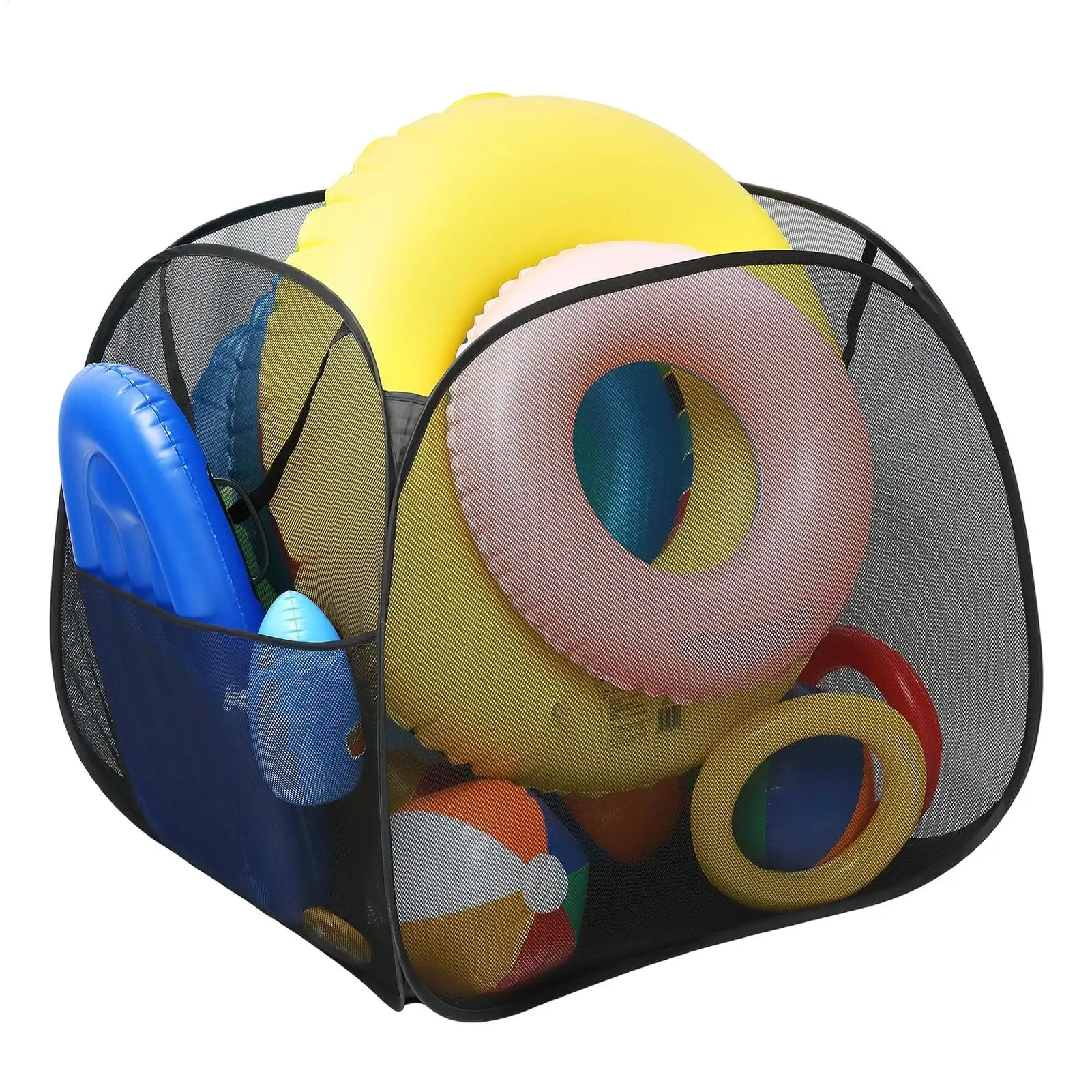 Pool Noodle Storage Bin Large Capacity With Side Handles Outdoor Toy Storage Bin For Pool For Beach Balls Towels Inflatable Ring
Pool Noodle Storage Bin Large Capacity With Side Handles Outdoor Toy Storage Bin For Pool For Beach Balls Towels Inflatable Ring