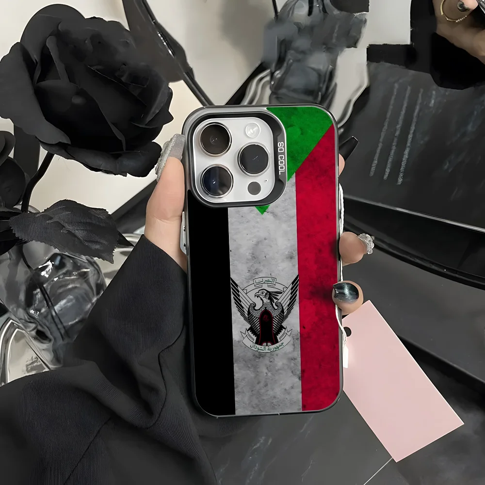 Flag Of S-Sudan Phone Case For iPhone 16 15 14 13 12 11 Pro Max Grey Black Matte Laser Metallic Aurora Funda
Flag Of S-Sudan Phone Case For iPhone 16 15 14 13 12 11 Pro Max Grey Black Matte Laser Metallic Aurora Funda