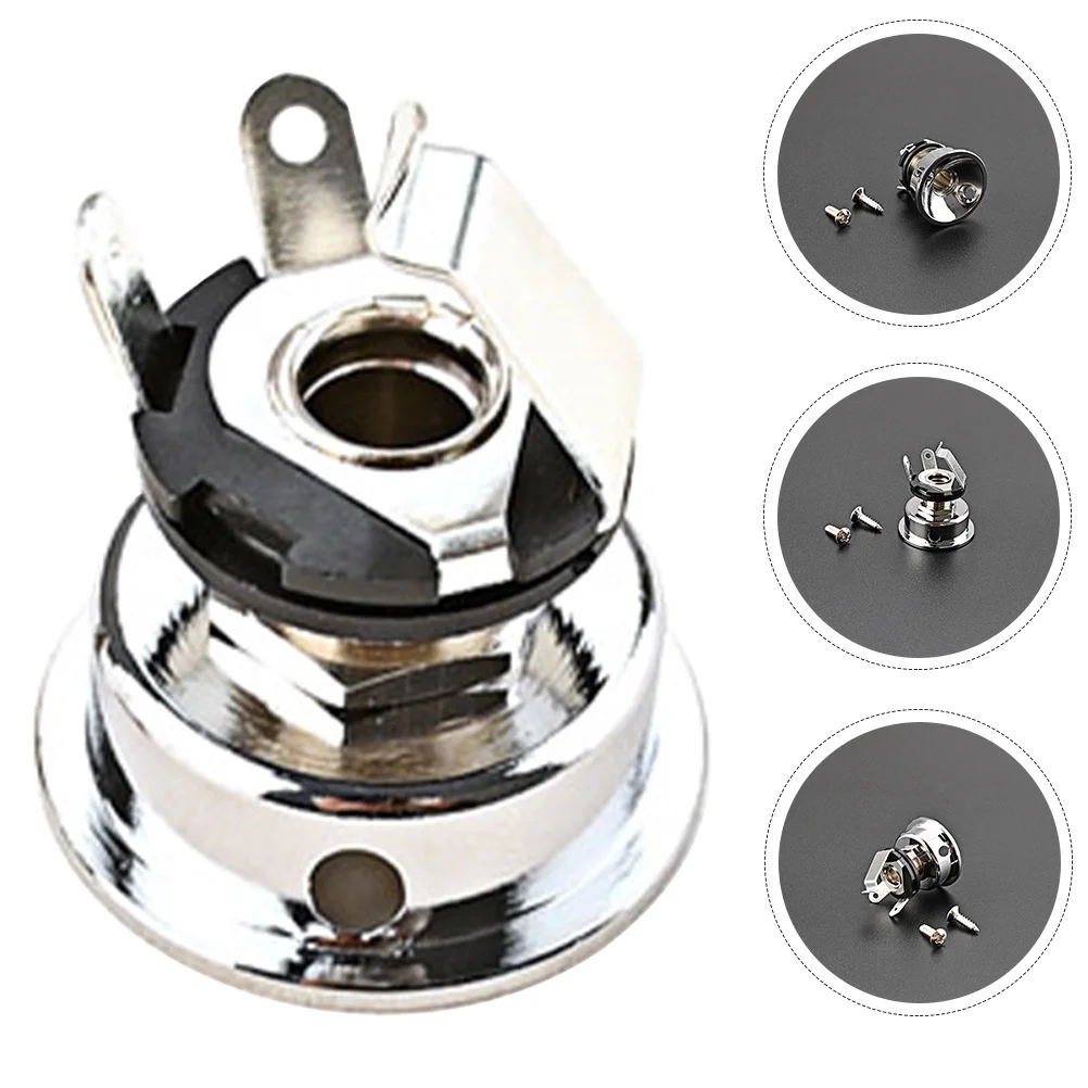 Electric Guitar Jack Socket Metal Guitar Accessory Professional Crafting Long Term Use Metal Jack Socket Bass Sockets
Electric Guitar Jack Socket Metal Guitar Accessory Professional Crafting Long Term Use Metal Jack Socket Bass Sockets