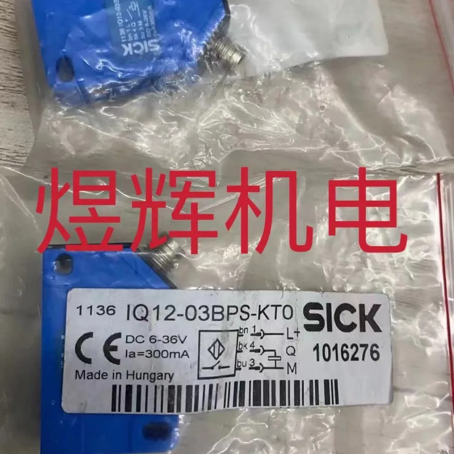 Бесконтактный переключатель Sick, IQ12-03BPS-KT0, оригинальный, оригинальный
Бесконтактный переключатель Sick, IQ12-03BPS-KT0, оригинальный, оригинальный