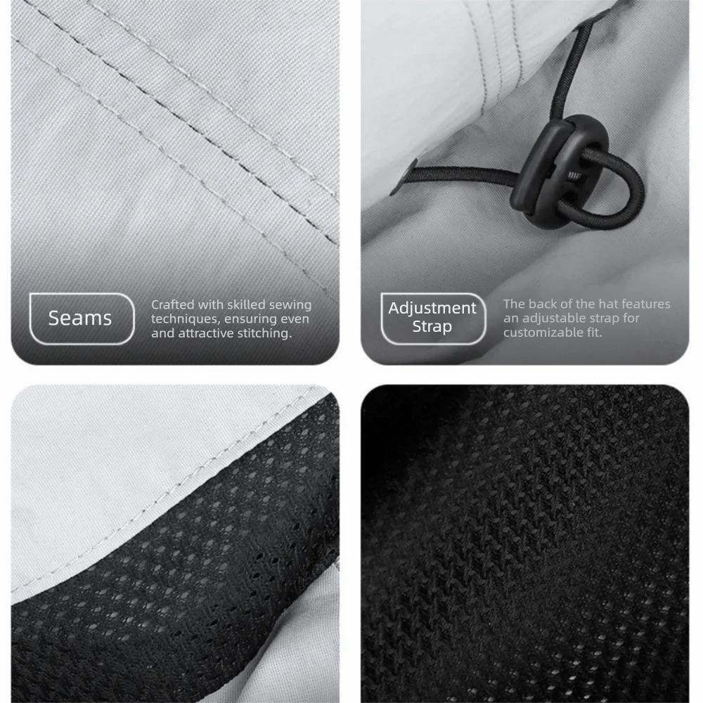 Sunhat Wide Brim Outdoor Sun Hat Adjustable UV Protection Fisherman Cap Quick-drying with Neck Flap Bucket Cap Beach
Sunhat Wide Brim Outdoor Sun Hat Adjustable UV Protection Fisherman Cap Quick-drying with Neck Flap Bucket Cap Beach