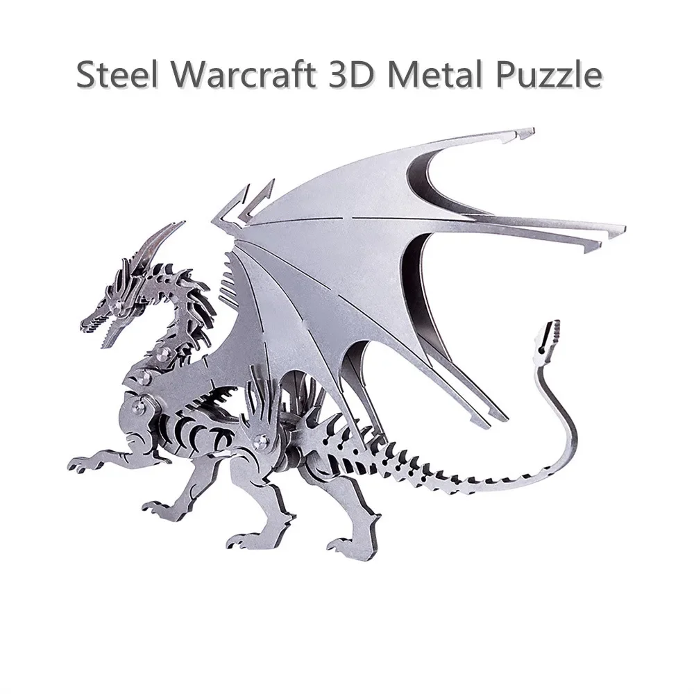 Microworld 3D металлическая модель огнедышащий дракон головоломка стальная Warcraft DIY собранная модель украшения дома игрушки для взрослых
Microworld 3D металлическая модель огнедышащий дракон головоломка стальная Warcraft DIY собранная модель украшения дома игрушки для взрослых