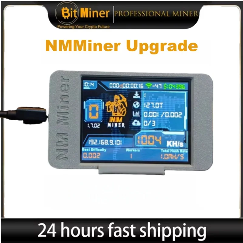 Обновление NMMiner nerdMiner V2 2,8-дюймовый дисплей Крипто-машины 998KH/S Solo Miner для домашнего использования BTC bitcoin lotteryminer bitaxe
Обновление NMMiner nerdMiner V2 2,8-дюймовый дисплей Крипто-машины 998KH/S Solo Miner для домашнего использования BTC bitcoin lotteryminer bitaxe