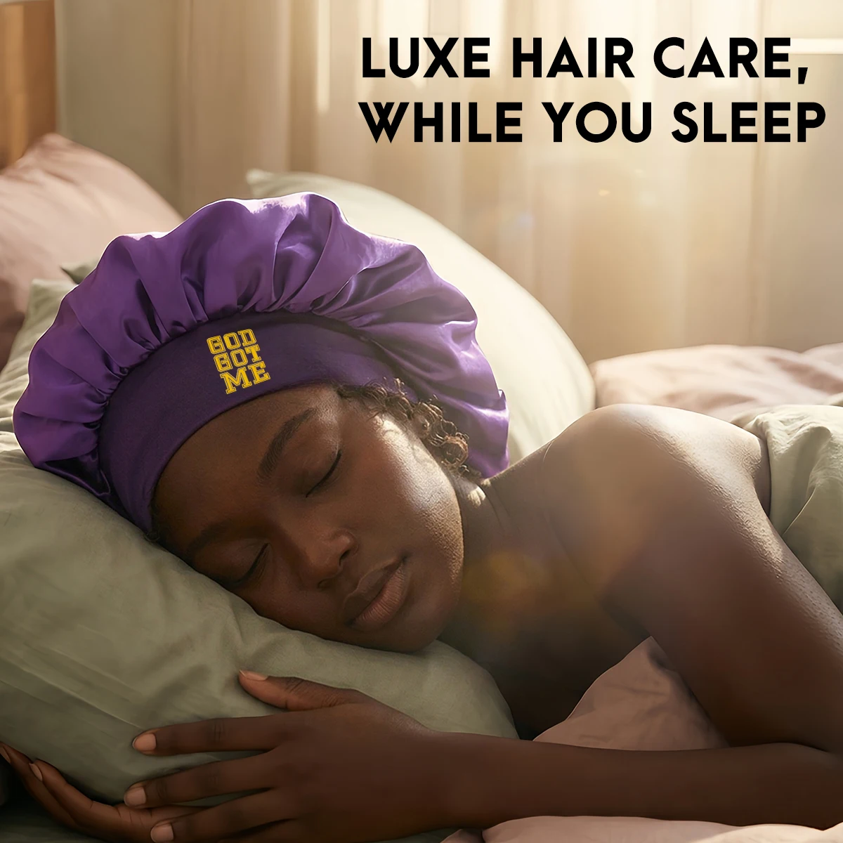 Silky Satin Hair Cap Set for Curly Hair with Soft Elastic Band Night Sleep Hat to Protect And Control Frizz
Silky Satin Hair Cap Set for Curly Hair with Soft Elastic Band Night Sleep Hat to Protect And Control Frizz