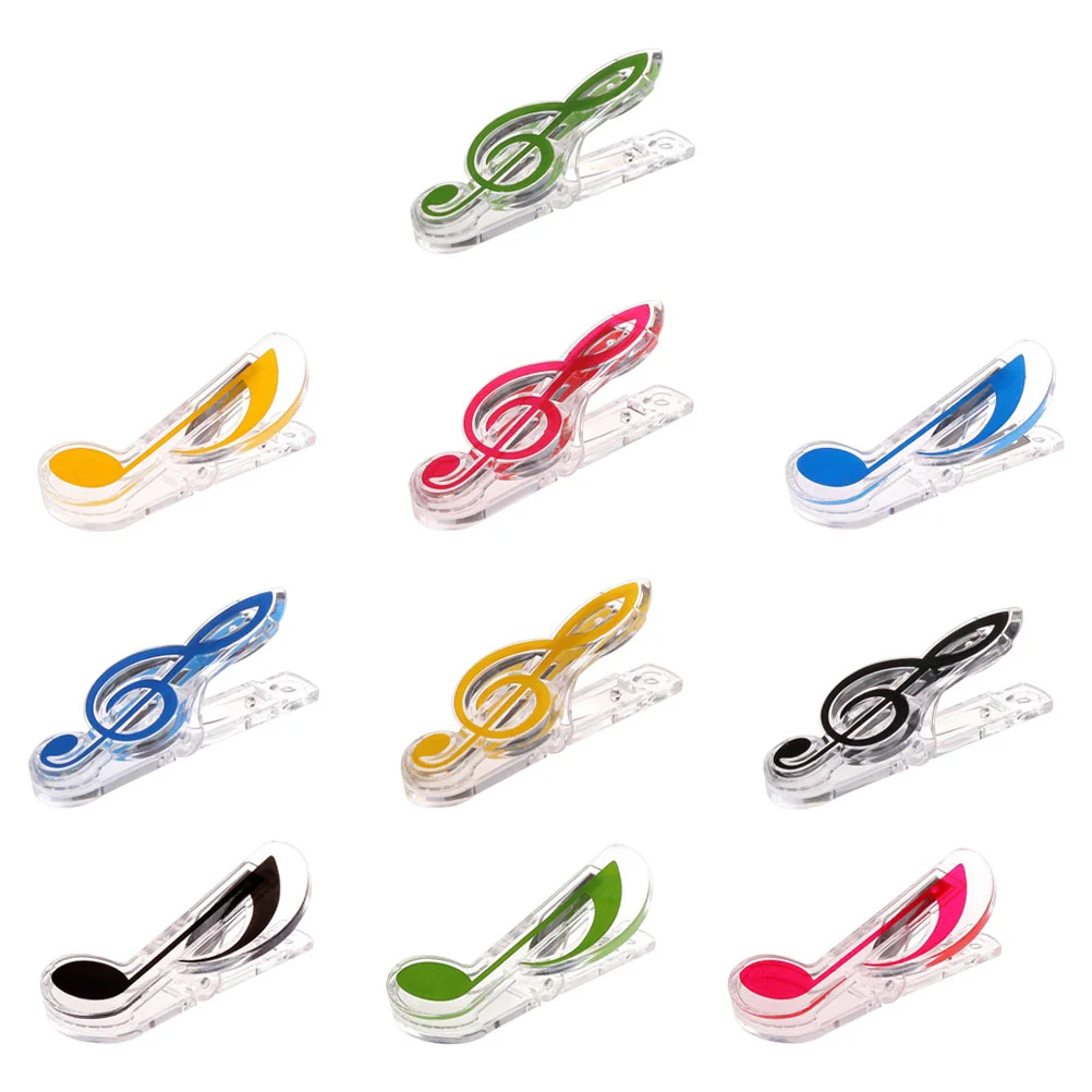 10 Pcs Page Folder Sheet Music Book Clip Paper Clips Piano Score Plastic Holders
10 Pcs Page Folder Sheet Music Book Clip Paper Clips Piano Score Plastic Holders