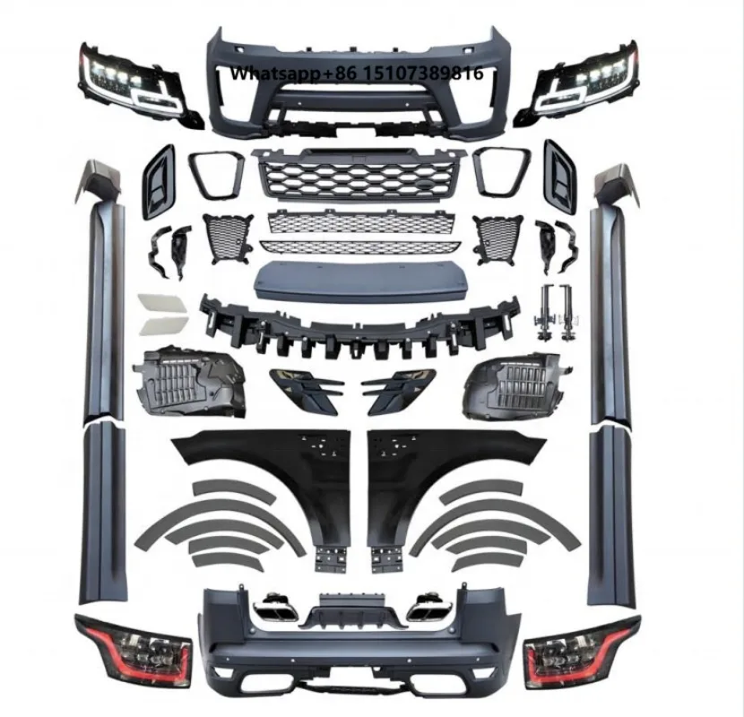 2013-2017 Rover Sport Upgrade to 2022 SVR Body Kit with Headlights Taillights Bumper Parts Full Bodykit
2013-2017 Rover Sport Upgrade to 2022 SVR Body Kit with Headlights Taillights Bumper Parts Full Bodykit