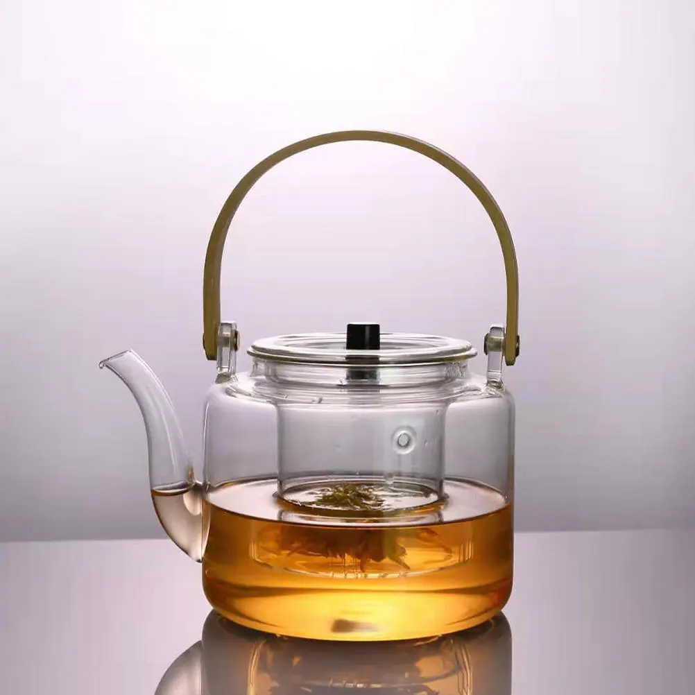 1Pcs Heat Resistant Glass Teapot Large Capacity Smooth Pouring Spout Clear View for Easy Monitoring Perfect Home Office Tea
1Pcs Heat Resistant Glass Teapot Large Capacity Smooth Pouring Spout Clear View for Easy Monitoring Perfect Home Office Tea